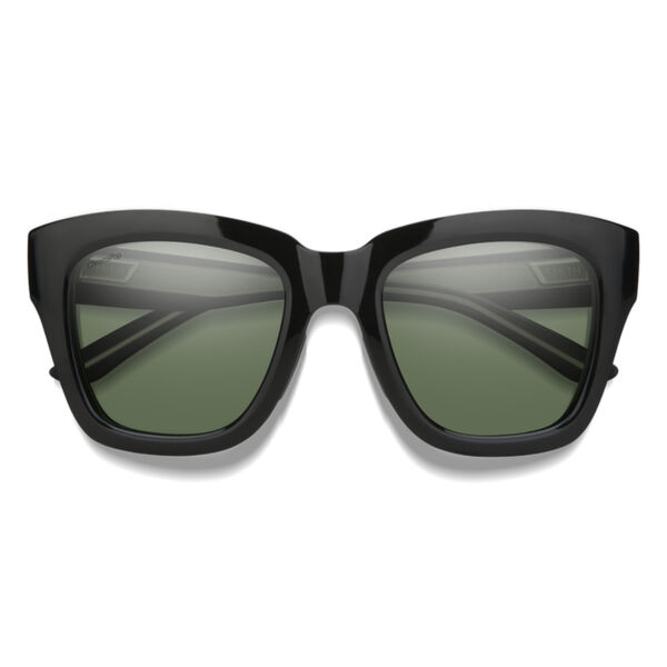 Smith Sway Matte Black + ChromaPop Polarized Gray Green Lens Sunglasses