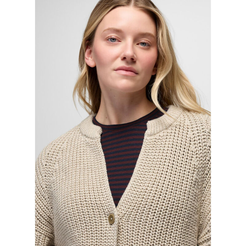 prAna Sunday River Short Cardigan Womens image number 3