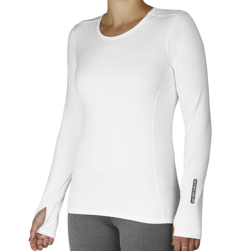 Hot Chillys Micro-Elite Chamois Crewneck Womens image number 0