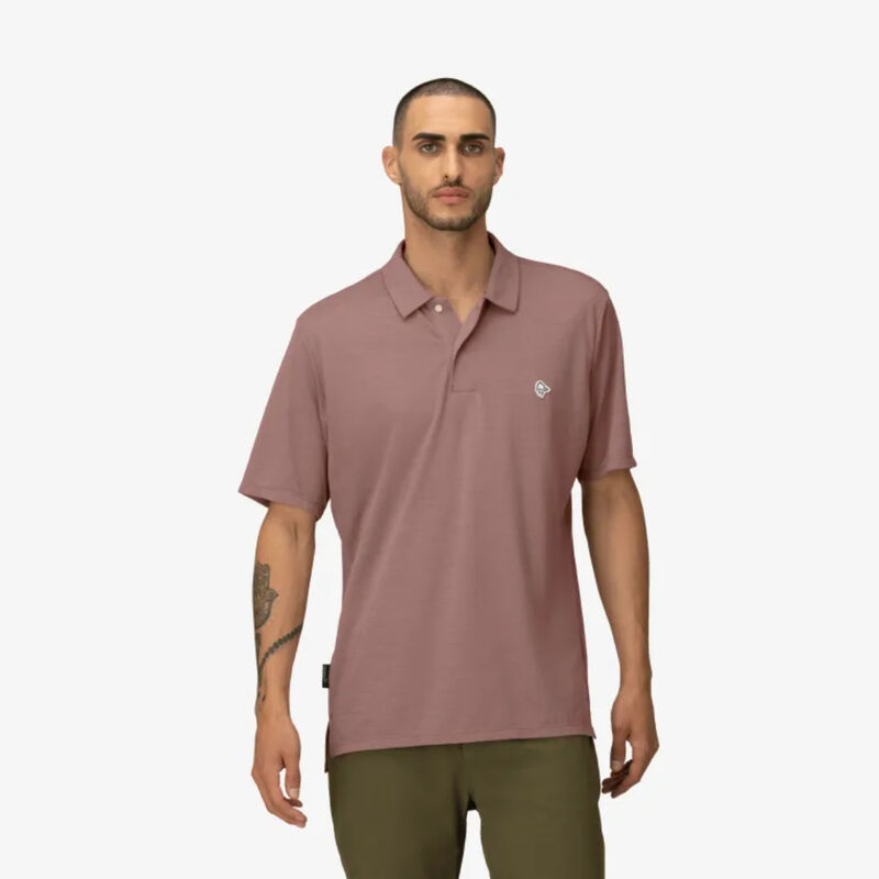 Norrona Femund Equaliser Merino Polo Shirt Mens image number 2