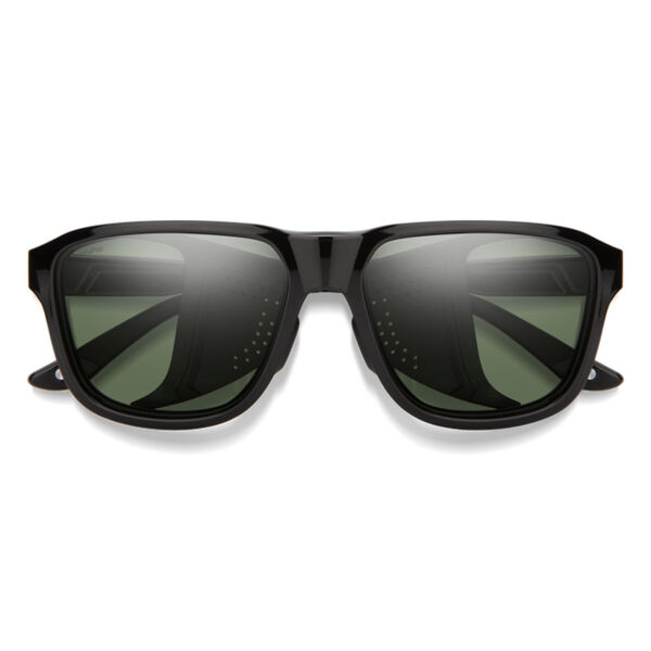 Smith Embark Sunglasses Black + ChromaPop Polarized Gray Green Lens