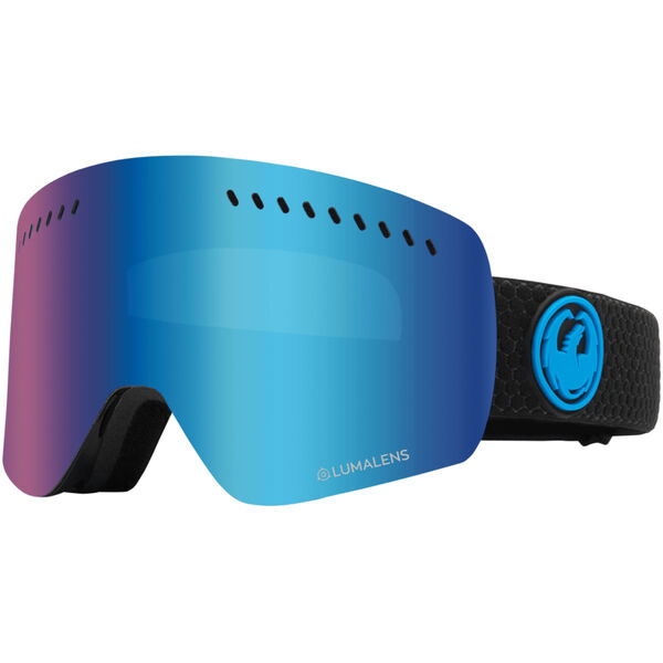 Dragon NFXs 5 Goggles + Lumalens Blue Ionized Lens