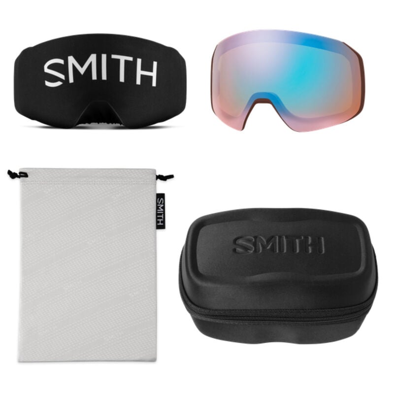 Smith 4D MAG S Goggles + ChromaPop Sun Black Gold Mirror Lens image number 1