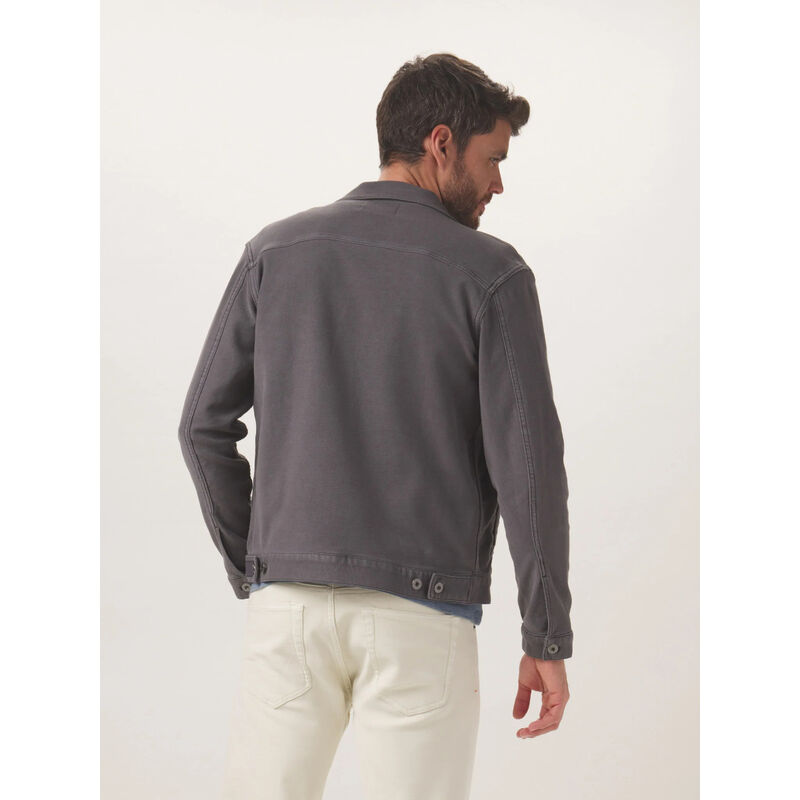 The Normal Brand Comfort Terry Trucker Jacket Mens image number 2