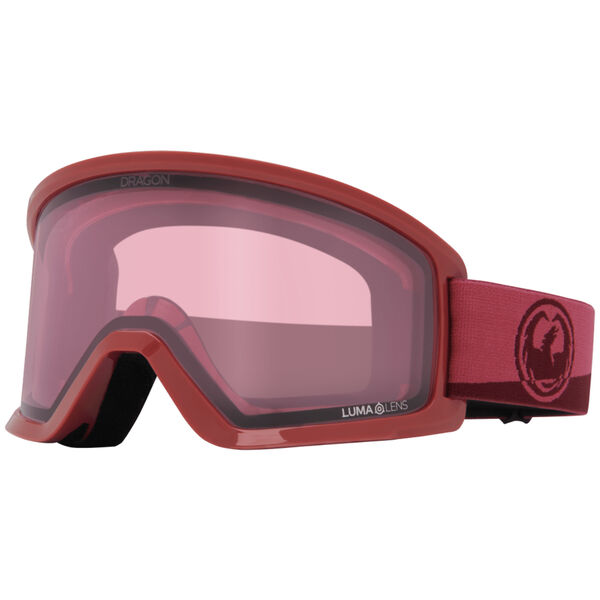 Dragon DX3 OTG Goggles + Lumalens Light Rose