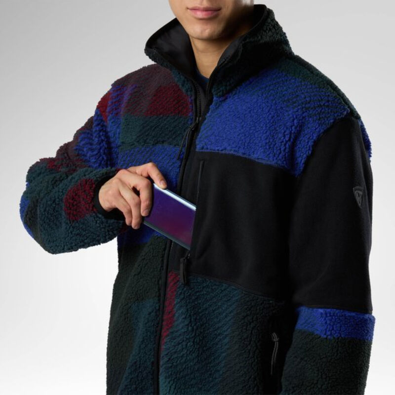 Rossignol All Track Fleece Sherpa Jacket Mens image number 3