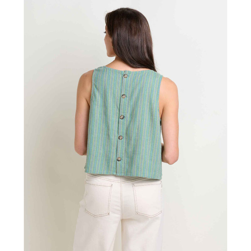 Toad&Co Taj Hemp Button Back Tank II Womens image number 1