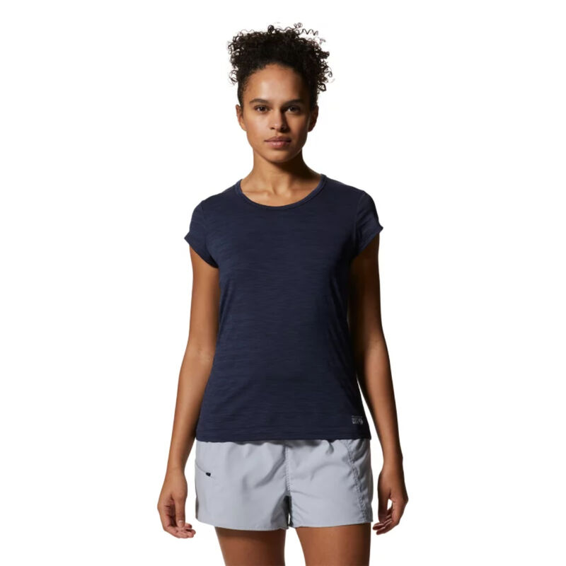 Mountain Hardwear Mighty Stripe T-Shirt Womens image number 0