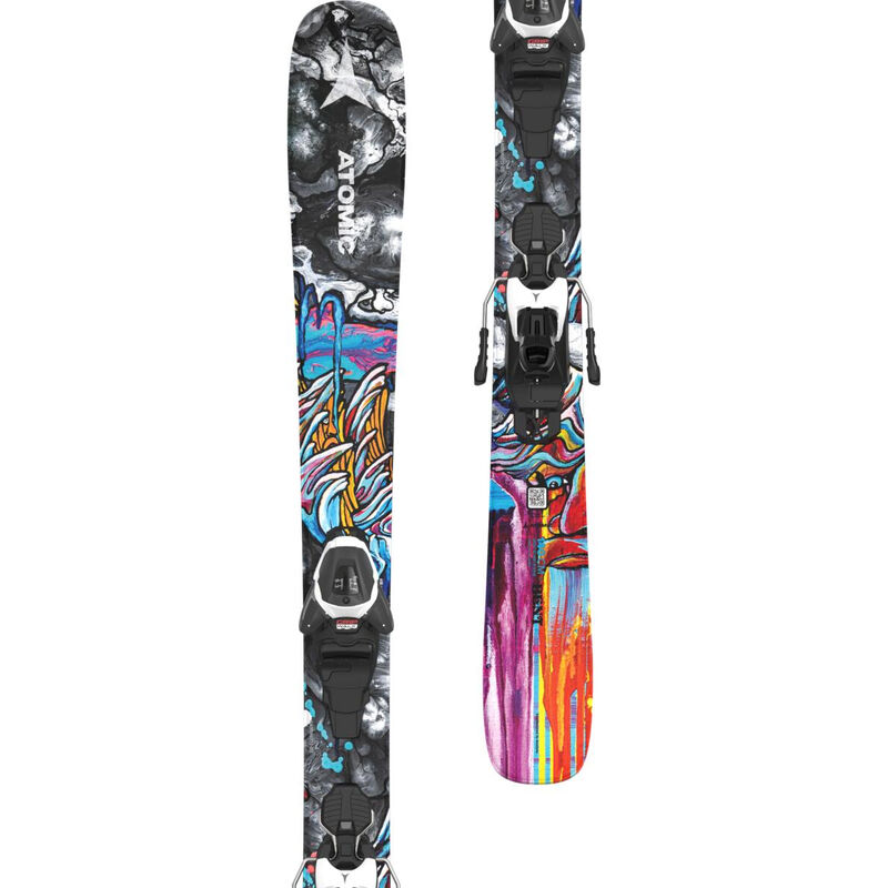 Atomic Jr Bent 140-150 Skis + L 6 GW Bindings Kids image number 3