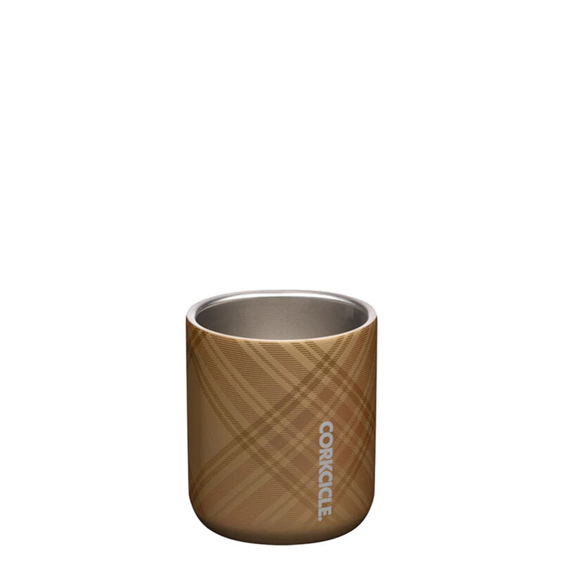 Corkcicle Golden Plaid Buzz 12oz Cup image number 1
