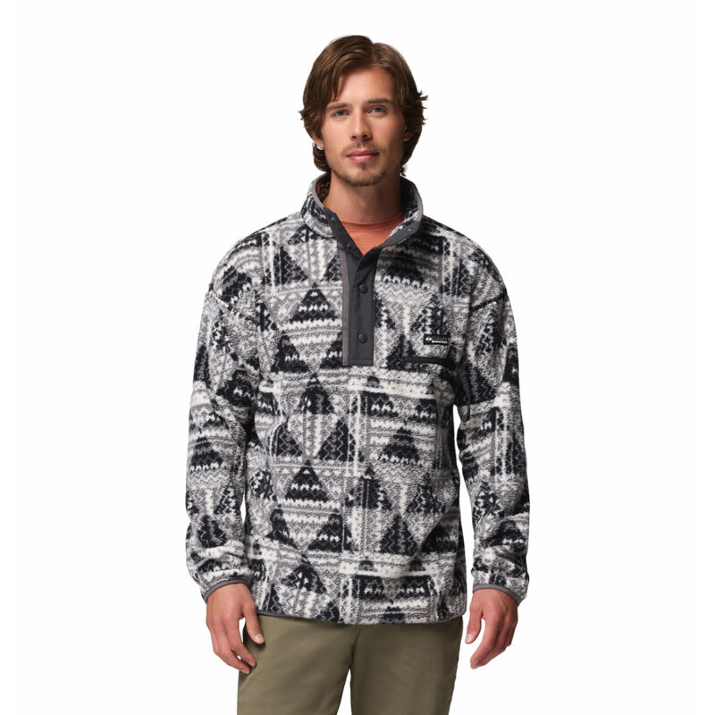 Columbia Helvetia II Printed Half Snap Mens Fleece image number 0