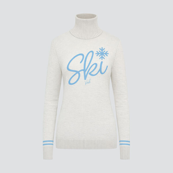 MGG Ski Vail Snowflake Merino Sweater Womens