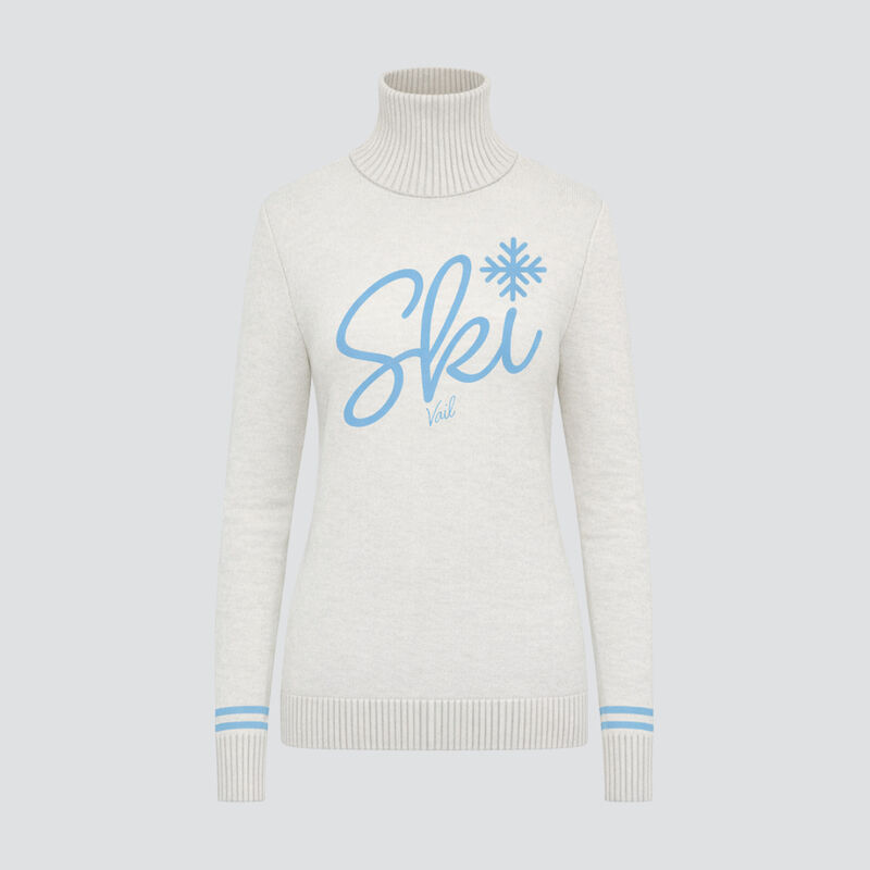 MGG Ski Vail Snowflake Merino Sweater Womens image number 0
