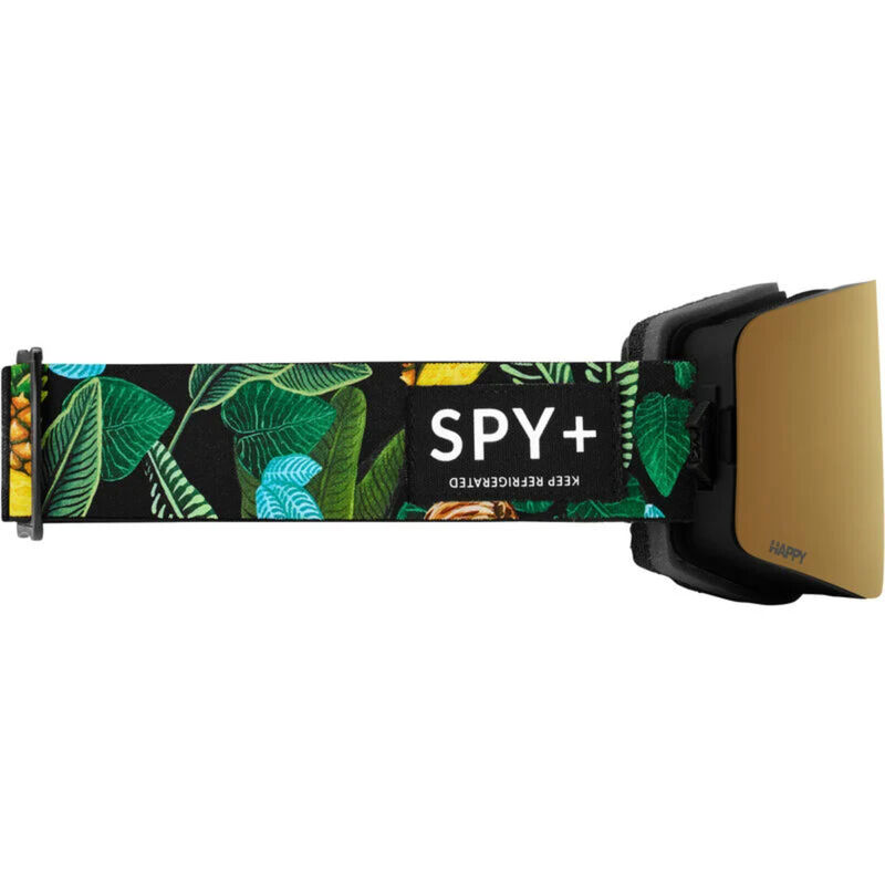 Spy Marauder SE Happy Bronze Gold Mirror + Happy LL Yellow Green Mirror Goggles image number 1