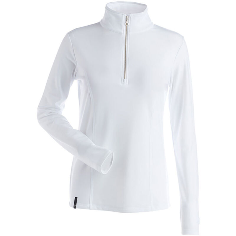 Nils Robin Zip T-Neck Womens image number 0