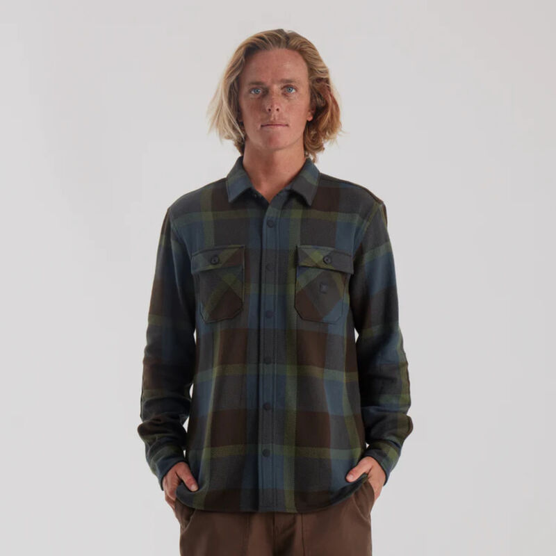 Roark Nordsman Cotton Long Sleeve Flannel Mens image number 2