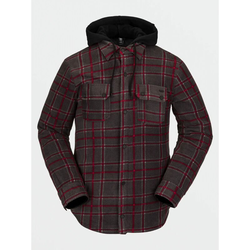 Volcom Field Insulated Flannel Jacket Mens image number 0