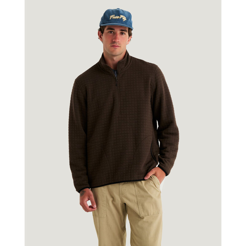 Free Fly Downvalley Quarter Zip Mens image number 1