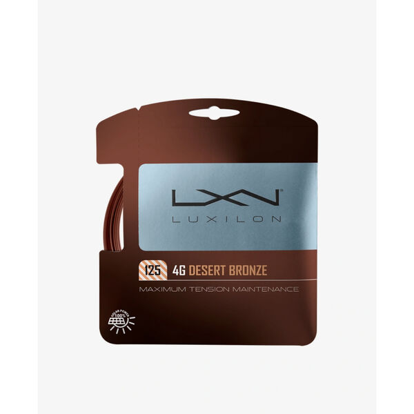 Luxilon 4g Desert Bronze Tennis Strings Set