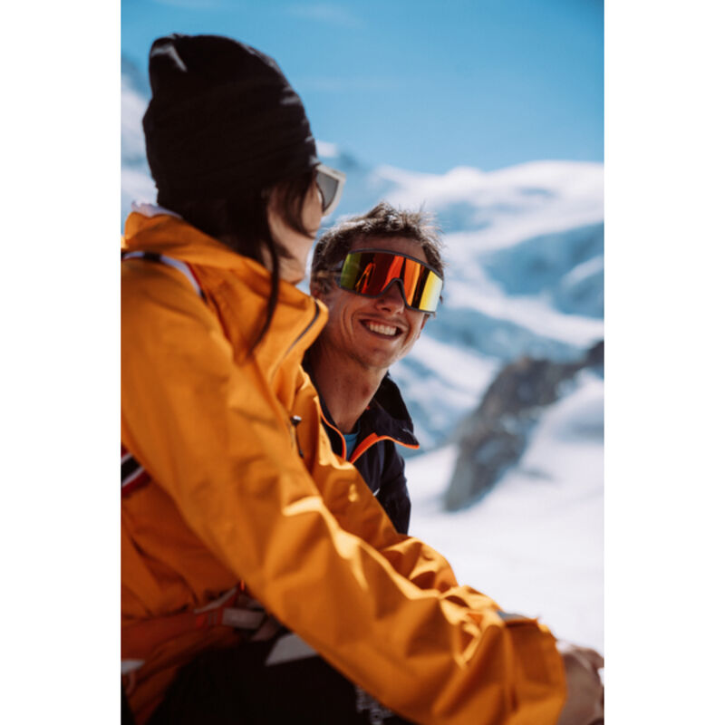Smith Pursuit Matte Slate + ChromaPop Glacier Photochromic Copper Red Mirror Lens Sunglasses image number 0