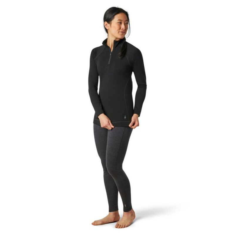 Smartwool Merino 250 Solid Zip Turtleneck 1/4 Zip Womens image number 1