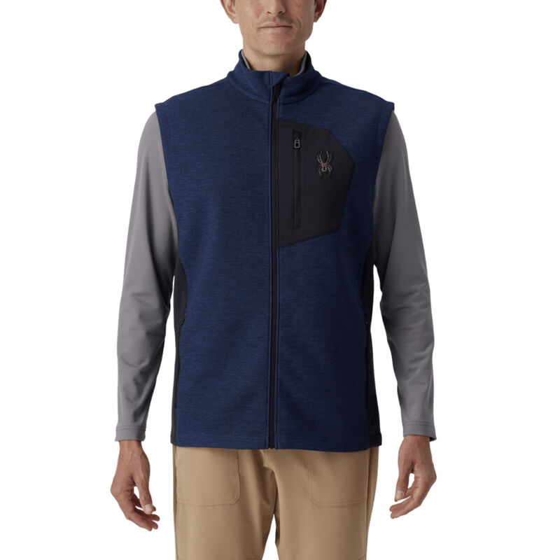 Spyder Bandit Sweater Fleece Vest Mens image number 0