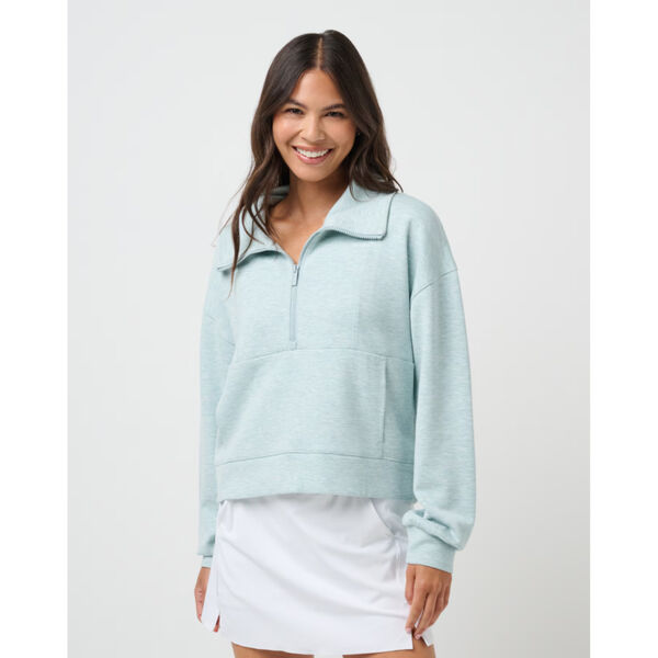 TravisMathew Skyloft Soft Half Zip Womens