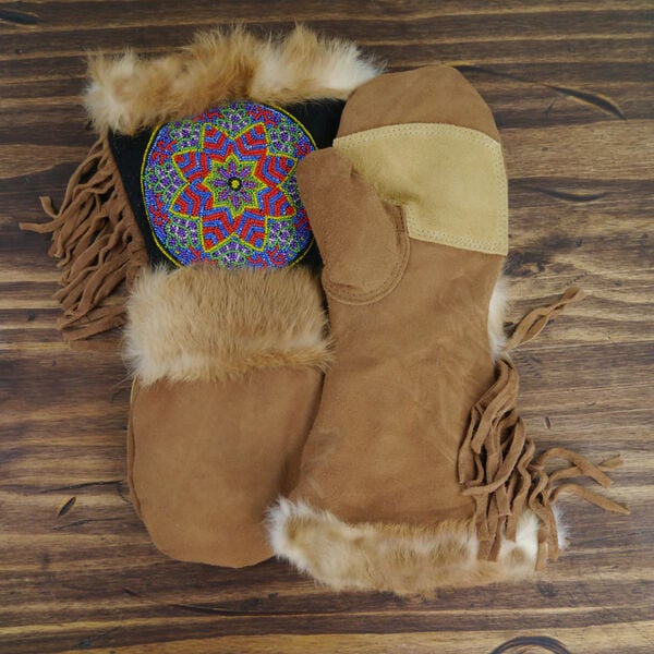 Astis Crean Long Cuff Mittens Womens