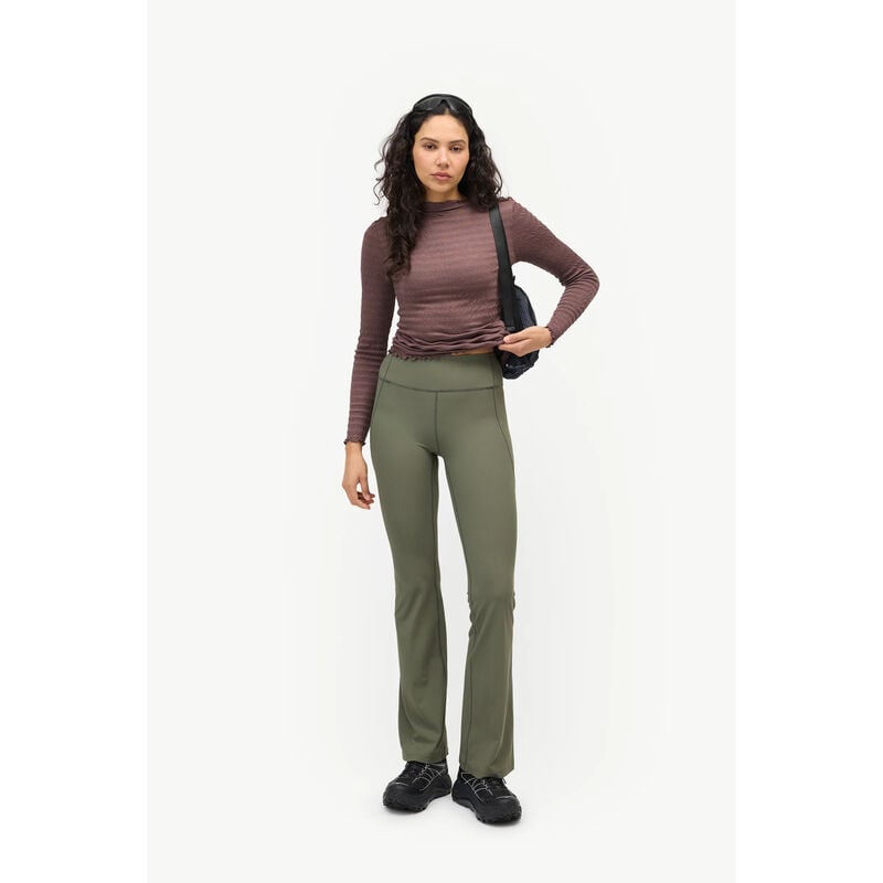 Halfdays Julie Flare Leggings Womens image number 0