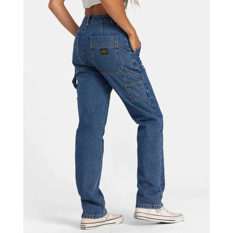 RVCA Recession Denim Pants Womens image number 1