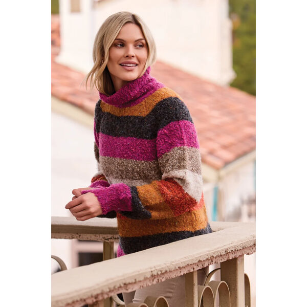 Tribal Soft Boucl&eacute; Long Sleeve Turtleneck Sweater Womens
