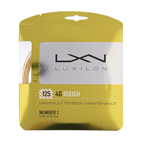 Luxilon 4G Rough Tennis String Set 16G