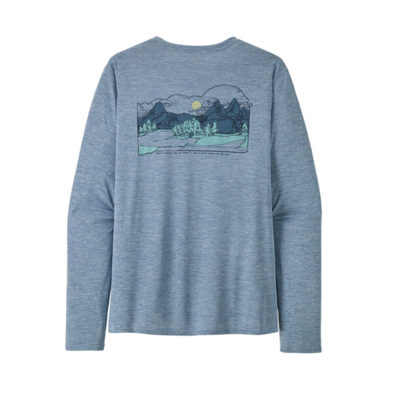 Patagonia Long Sleeve Capilene Daily Graphic Shirt Mens image number 1