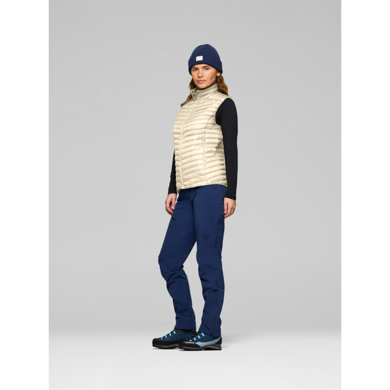 Norrona Trollveggen Superlight Down Vest Womens image number 4