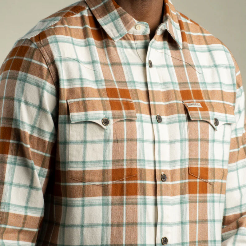 Sendero Durango Flannel Mens image number 4