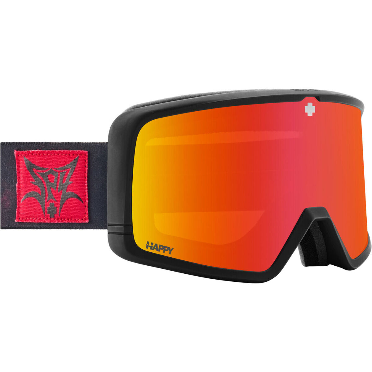 【1598】SPY　スパイ　MEGALITH　メガリス Spy Megalith Goggles + Happy Bronze Red Mirror Lens