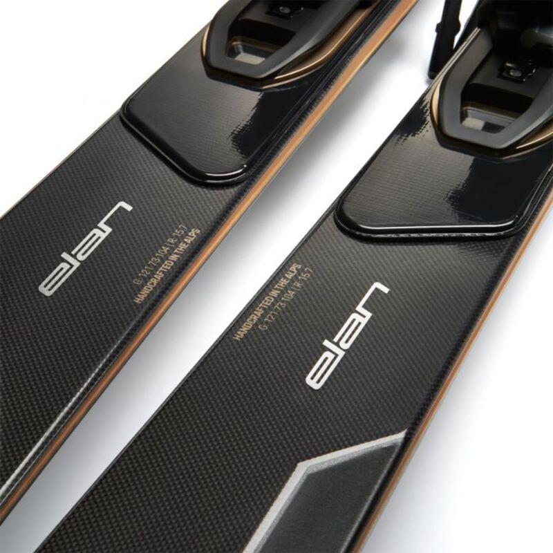 Elan Porsche Design Amphibio Skis + EMX 12 GW Fusion X Bindings image number 3