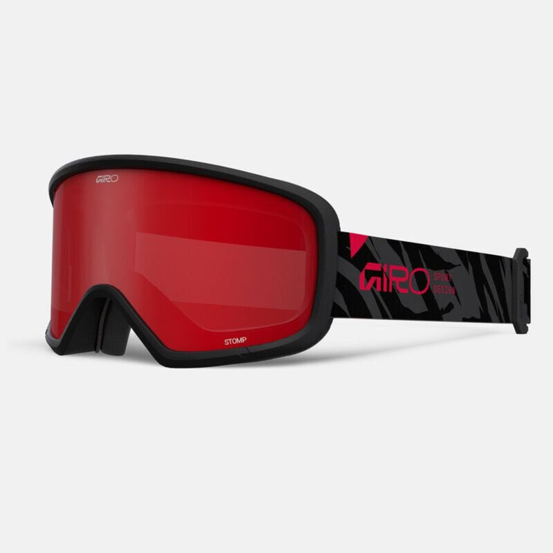 Giro Jr Stomp Goggles + Amber Scarlet Lens image number 0