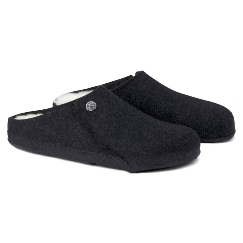 Birkenstock Zermatt Shearling Narrow Slippers Womens image number 1