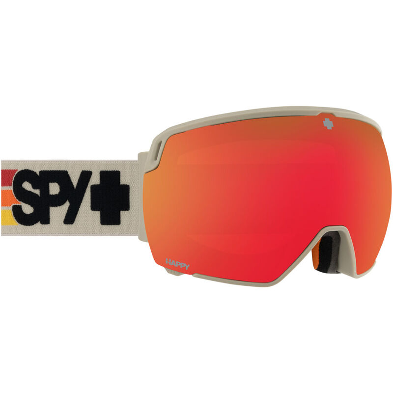 Spy Waypoint Goggles + Happy Bronze with Red Mirror Lens image number 0