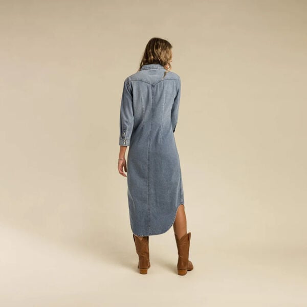 Sendero The Annie Pearl Snap Shirtdress Womens