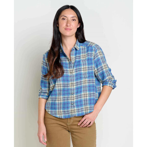 Toad&Co Re-Form Flannel Boxy Shirt Womens