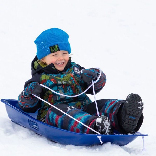 Lucky Bums Snow 35" Toboggan Sled Kids