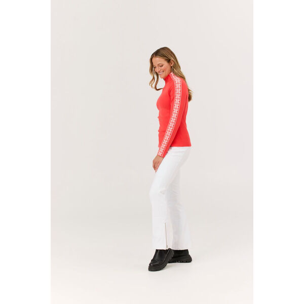 Krimson Klover Slalom Zip Neck Sweater Womens
