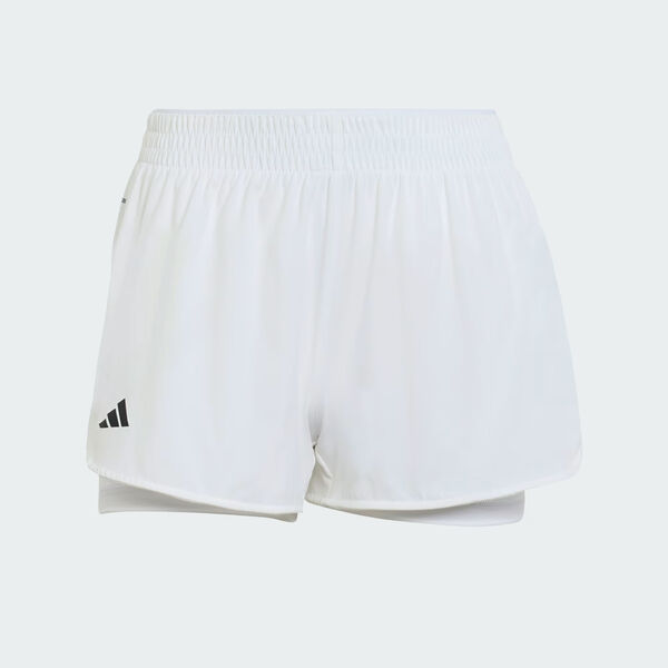 Adidas Tennis Climacool 2in1 Match Shorts Womens- White