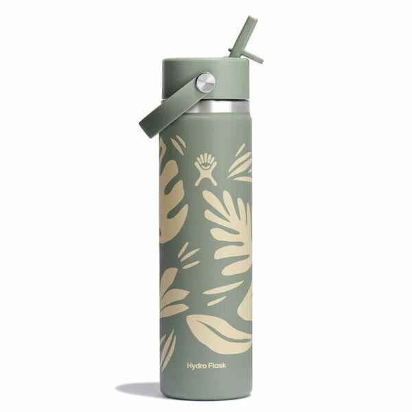 Hydro Flask 24oz Wide Mouth Water Bottle w/ Straw Cap
