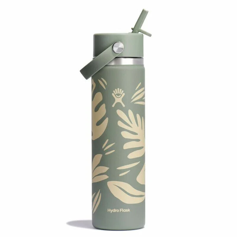 Hydro Flask 24oz Wide Mouth Water Bottle w/ Straw Cap image number 0