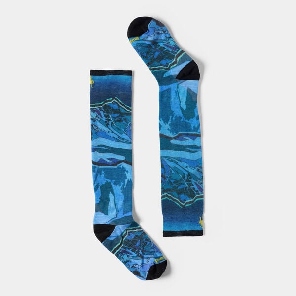 Smartwool Ski Storm Peak Print Over the Calf Socks Juniors
