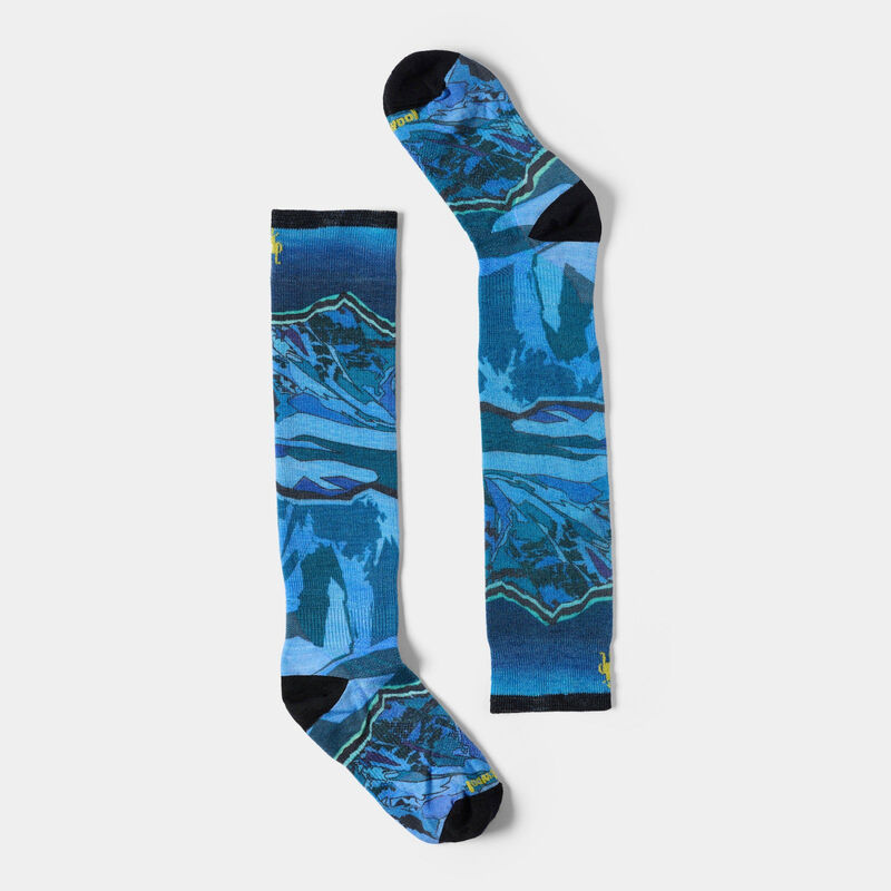 Smartwool Ski Storm Peak Print Over the Calf Socks Juniors image number 0