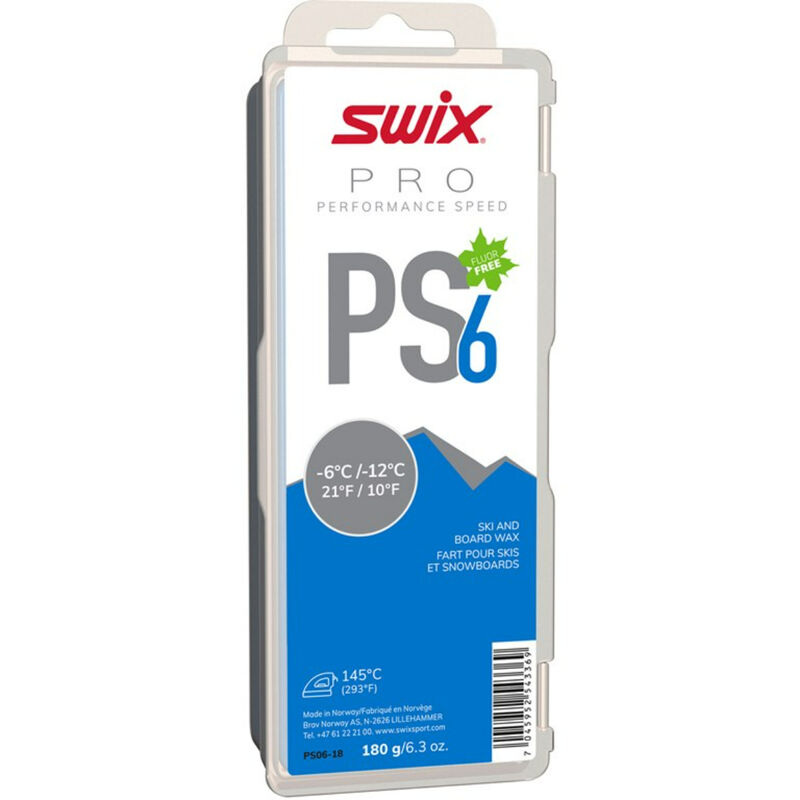 Swix PS6 Wax -6/-12c 180G image number 0